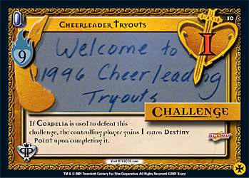 #10 Cheerleader Tryouts