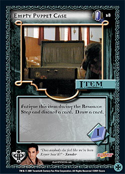 #28 Empty Puppet Case